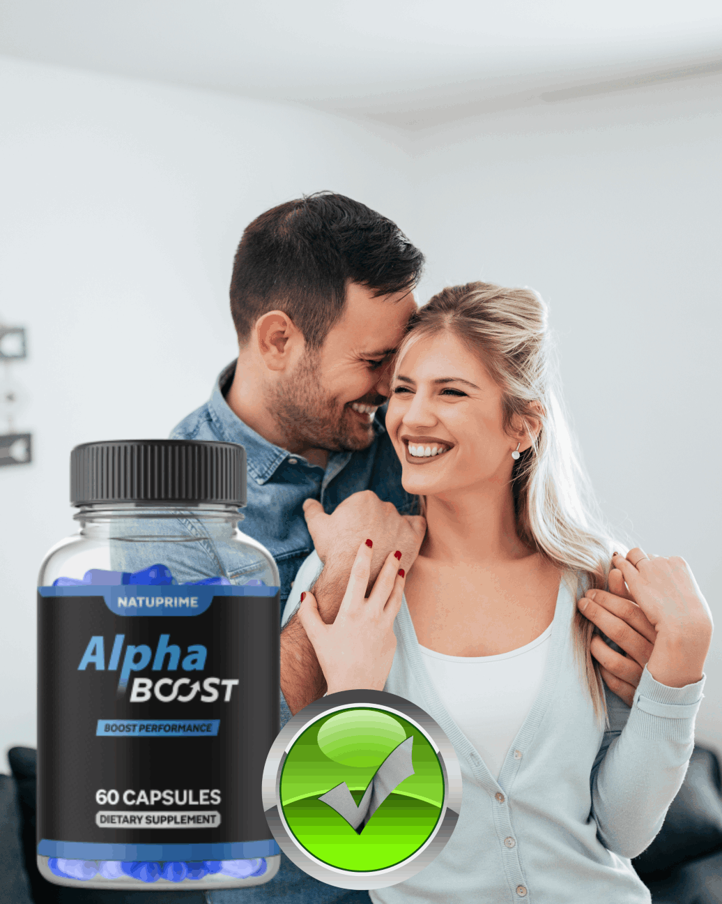 Alpha Boost Official supplement bottle